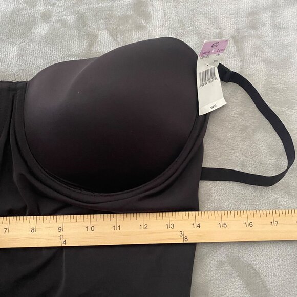 Maidenform Firm Foundation Bodyshaper Black 40D Women's - Picture 11 of 13